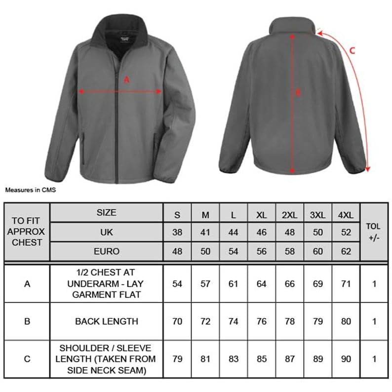 Veste softshell Ford Performance RS blouson sport auto noir et bleu