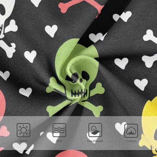 Colorful Skulls Black Toddler Girls Underwear 2t Cotton Cute Panties Girl Flower Briefs Kids Undies3