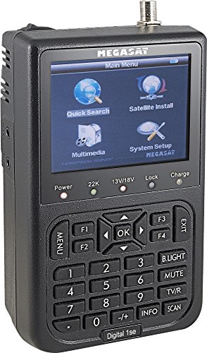 MegaSat Digital 1 Satellitenmeßgerät für DVB-S