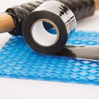 Impacto 9066 Anti-Vibration Tool Grip Wrap Kit, 6.5 x 5, BlackRed