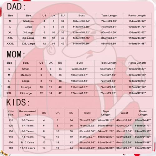 Bidobibo Christmas Pajamas for Family Silk Satin Button Down Matching Pajamas Sets Long Sleeve Holiday Xmas Family Pjs Sets3