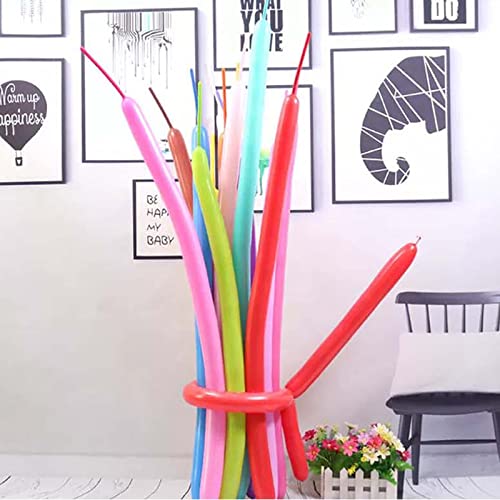 200 stuks Modelleerballonnen, Lange Kleurrijke Ballonnen, Kleurrijke Modelleer Ballonnen voor Feesten, Verjaardagen… - Image 8