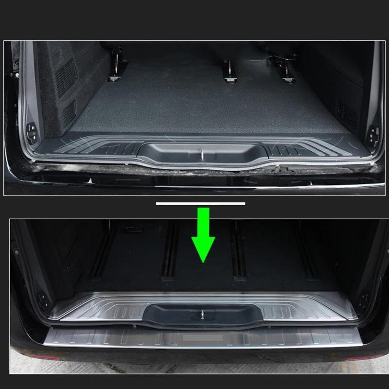 Protezione Paraurti E Battitacco Per Mercedes V-Klasse Vito W447 2014 - Acciaio Inox | Facile Installazione - Foto 5