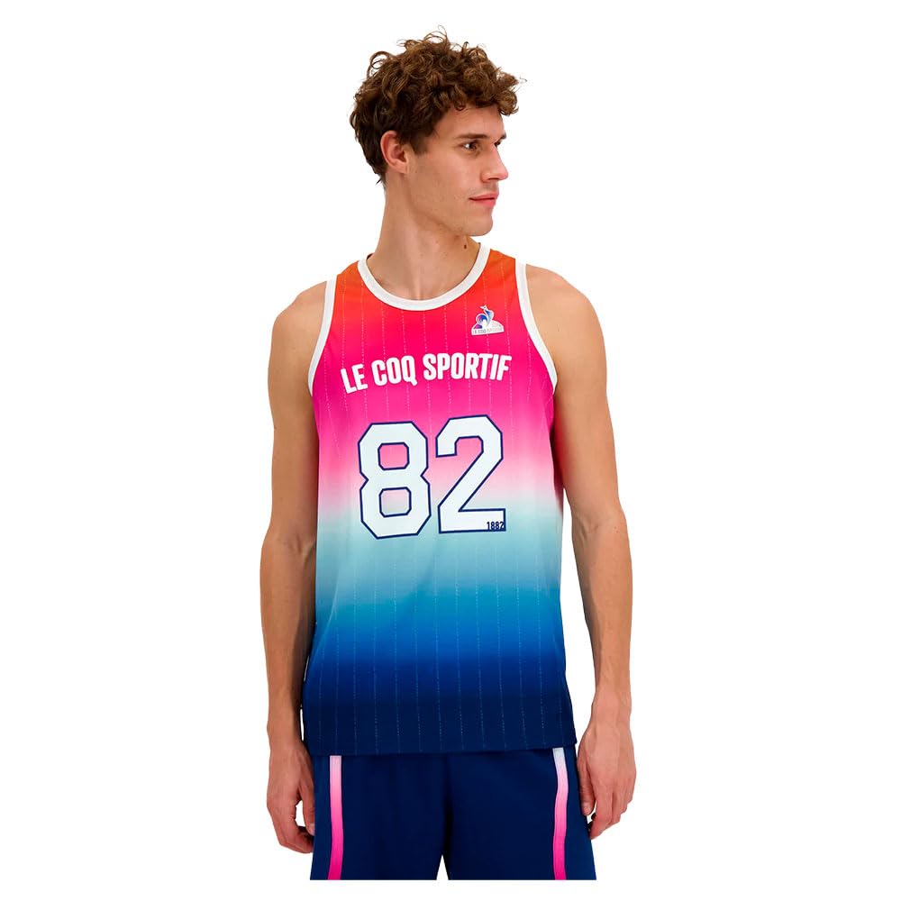 Camiseta de tirantes contemporánea n.º 2 m Le Coq Sportif con acabado premium 7