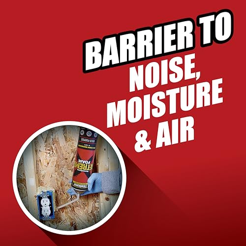 Image of Titebond X-TREME Multi-Purpose Foam 12 Oz. - Triple Expansion, Low-Pressure Polyurethane Sealant for Sealing Cracks & Voids, High-Yield, Moisture-Cured - 8521