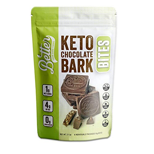 BETTER THAN GOOD Keto Chocolate Bark Bites Sugar Free