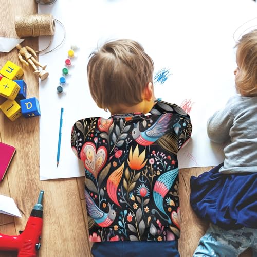 Repeating Pattern Condors Kids Sweatshirt Soft Long Sleeve Pullover Crewneck Tops Shirts for Boys Girls 6