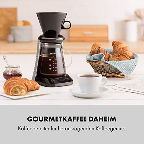 Klarstein Craft Coffee Filter-Kaffeemaschine Kaffeebereiter (Handbrühverfahren, Pour Over, Gourmetkaffee, Waage, Timer… – Bild 3