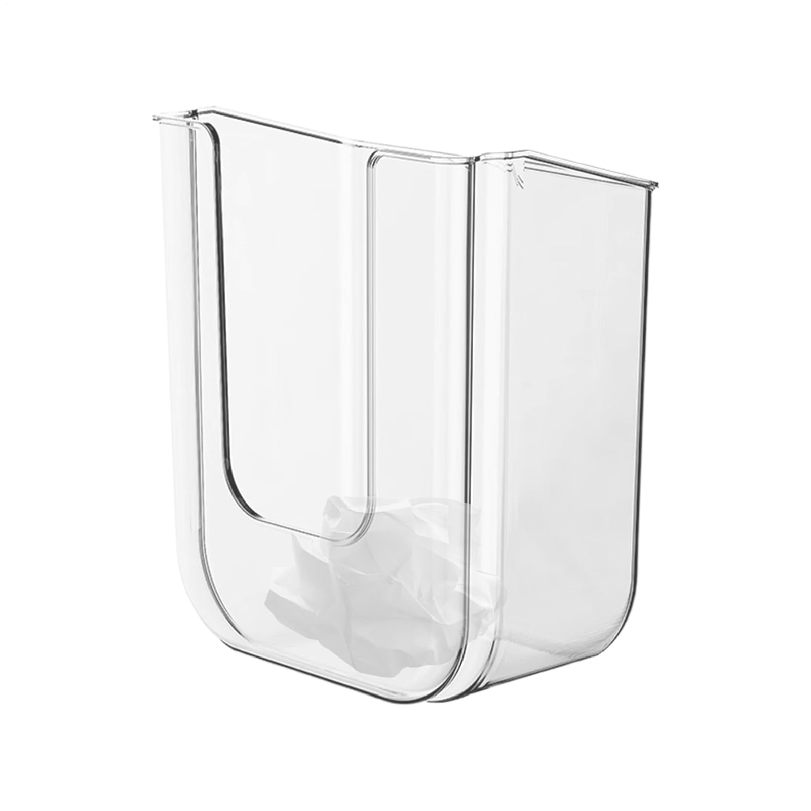Bathroom Wipes Holder,Wall Mounted Container Wipes Holder - Tissue Refillable Dispenser for Toilet Family Bedroom Home Kitchen Bathroom Use