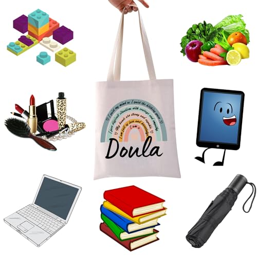 WCGXKO Doula Thank You Gift Doula Definition Gift Doula Zipper Pouch Cosmetic Bag (Doula tote)3