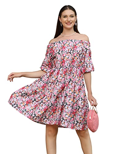 Image of Leriya Fashion Western Dresses for Women | Short A-Line Dress for Girls | Maxi Dress for Women