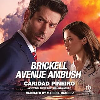 Brickell Avenue Ambush Audiolibro Por Caridad Pineiro arte de portada