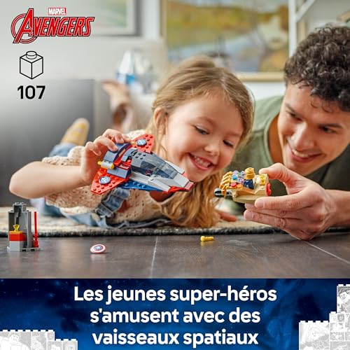 LEGO® Super Heroes 76319 Captain America contre Thanos - vue 5