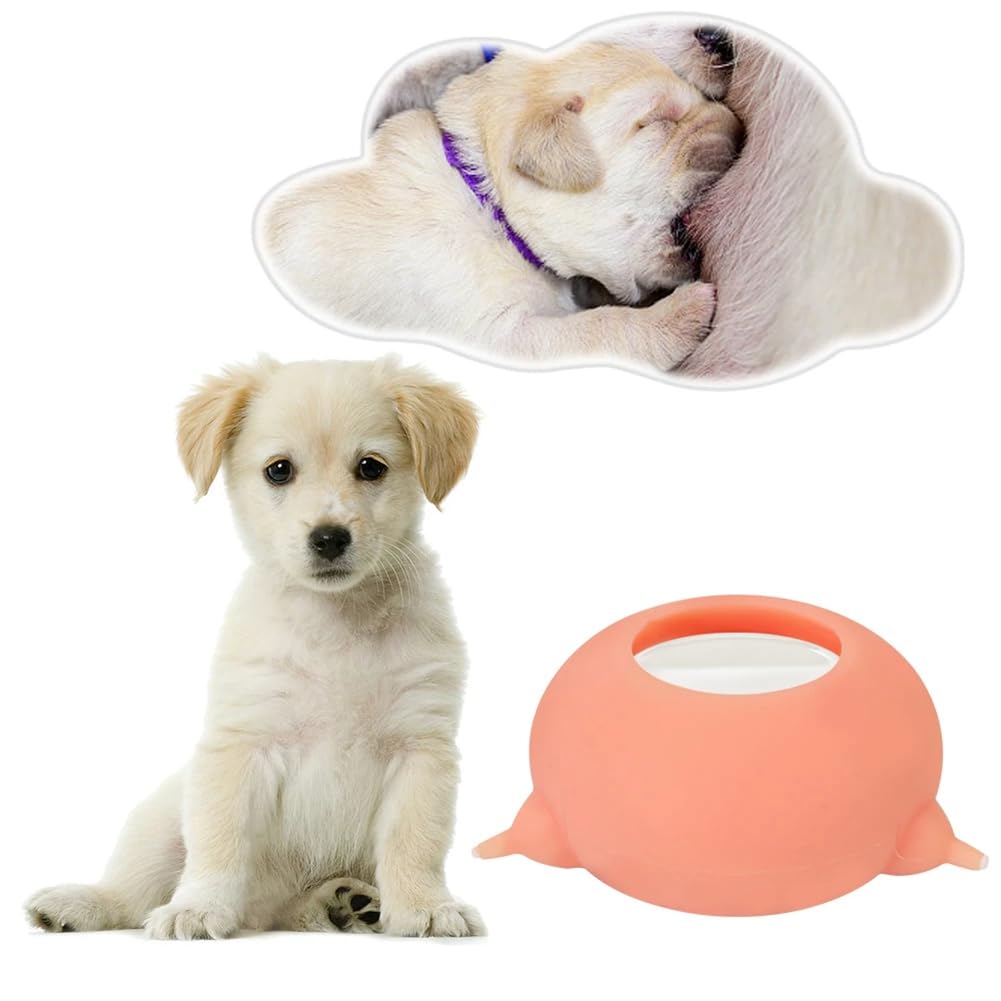 Silicone 3 Tettarelle Simulazione Capezzoli Alimentatore per Animali Domestici Ciotola per Latte A Distributore di per Bevande Infermieristiche per Gattini Neonati