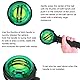 Handgelenk Stärke Ball, Auto-Start Gyroskop Ball Finger Handgelenk Muskeln Training Gerät Unterarm Exerciser mit Griff für die Stärkung der Arme Finger Handgelenk