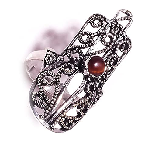 JENAV JEWELS Natural Tigers Eye Round...