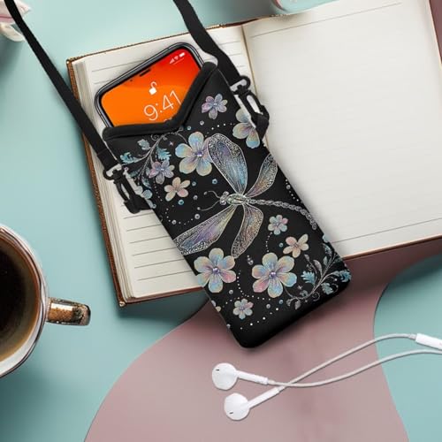 Women's Neoprene Phone Bag with Adjustable Strap 1 Pcs Lightweight Crossbody Phone Purse3