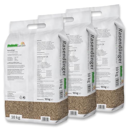 OppenhÄUser Concime Per Prato Primavera 30 Kg Per Superfici Fino A 1500 M² – Effetto Immediato Per Un Prato Folto, Verde E Resistente, Soppianta Il Muschio, Concime A Azione Immediata - 2