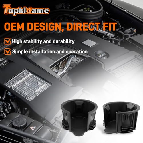Portavasos consola central 2 piezas compatible Land Rover miniatura 6