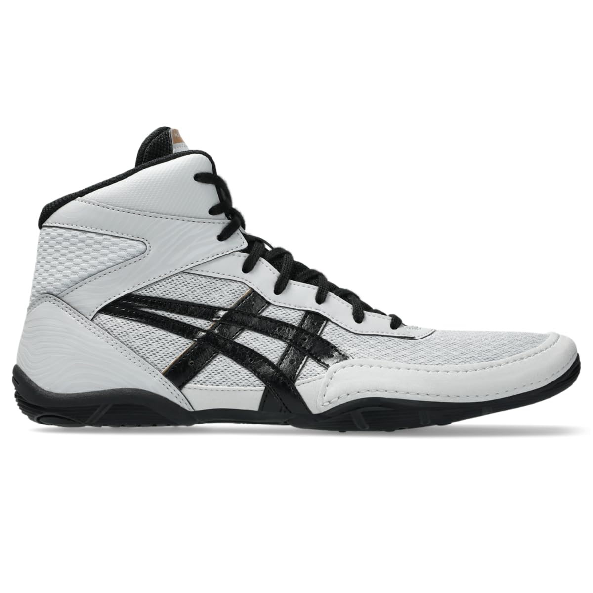Asics Men's Matflex 7 Wrestling Shoes, 8.5, Concrete/Black