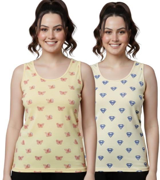 diaz Women Printed Tank Top for Girls & Women | Sleeveless Casual Summer Top |Printed Tank Tee | Loose Fit Camisole Top for Regular Wear, Home Wear, Gym, Yoga & Travel=Pack of 2-picture-40