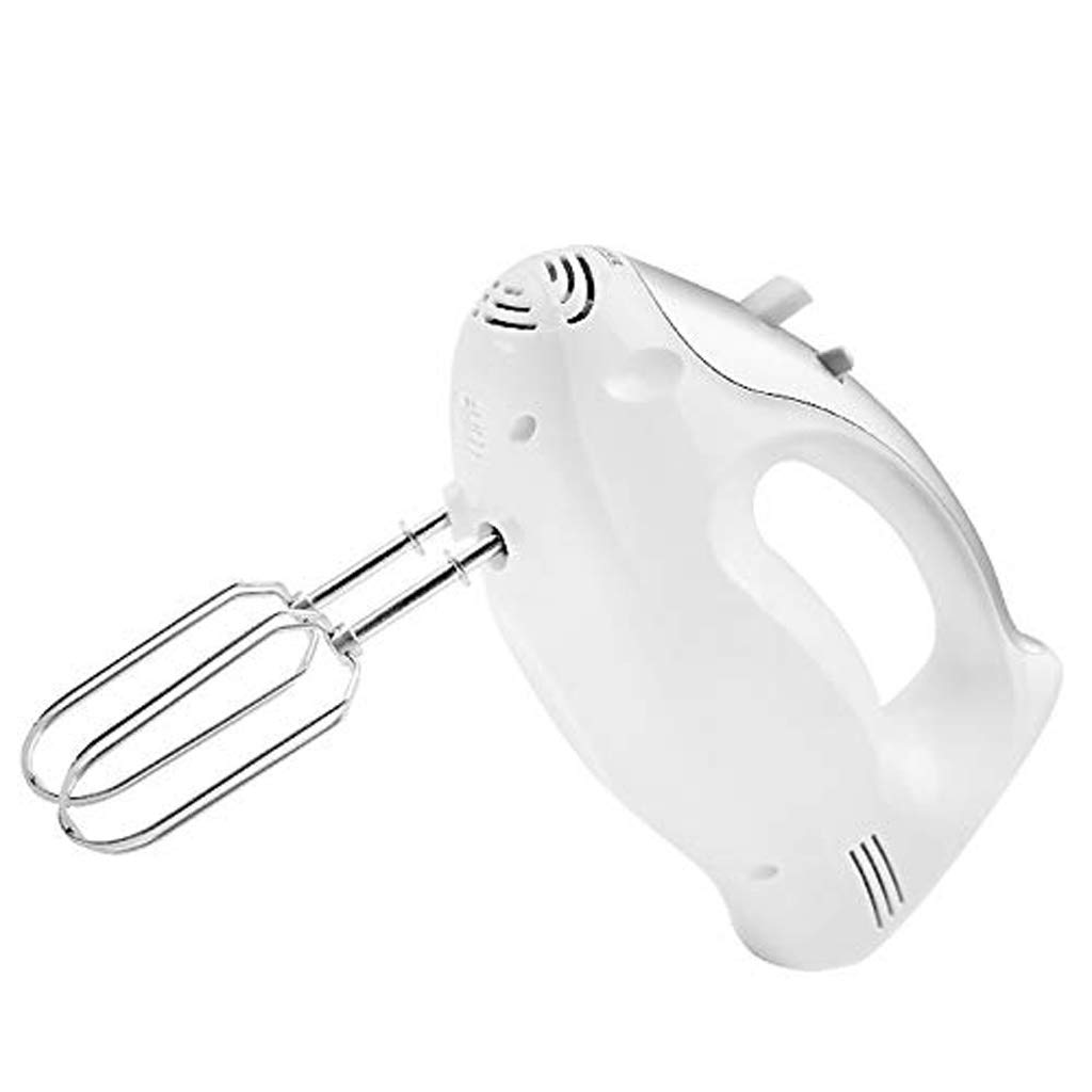 Egg Beater Stainless Steel Electric Household Portable Hand Mixer Electric Hand Mixers for Kitchen Baking Mixer 5-Speed Settings