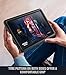 Poetic TurtleSkin Heavy Duty Case Designed for Galaxy Tab A 10.1 2019, Model SM-T510/T515, Rugged Shockproof Drop Protection Kids Friendly Silicone Cover Case, Black