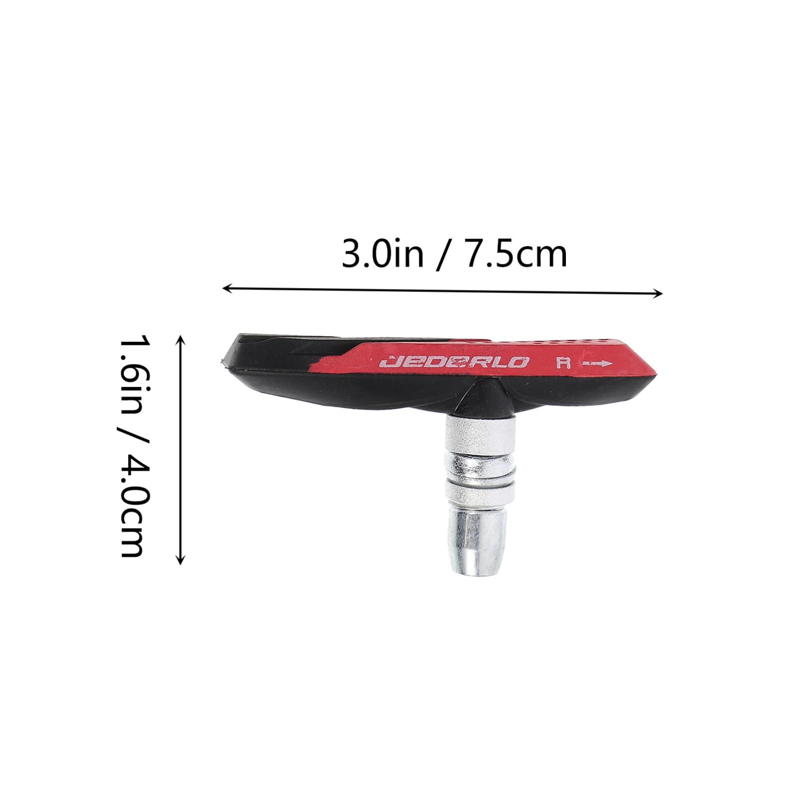 BESPORTBLE Lot De 5 Paires De Plaquettes De Frein pour VTT Design Anti-grincement Adaptées Aux Jantes Universelles pour Route Gauche Et Droite Assemblées