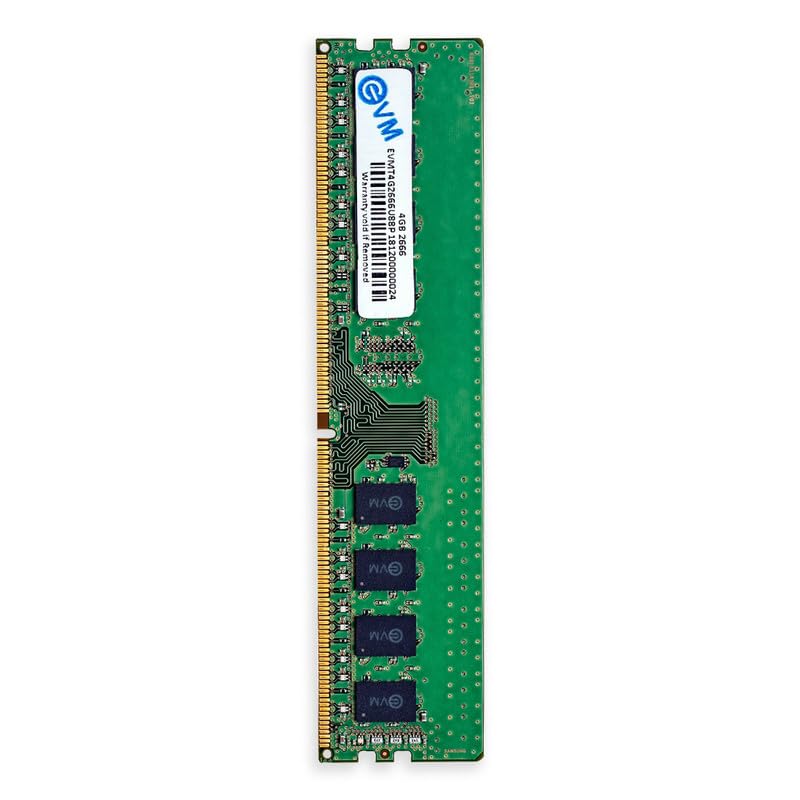 EVM 4GB DDR4 Desktop RAM 2666MHz - Update Your Desktop's Performance - CL15 Latency - Compatible with Intel, AMD, and Mac Systems - 10 Years Warranty (EVMT4G2666U88P)-image-32