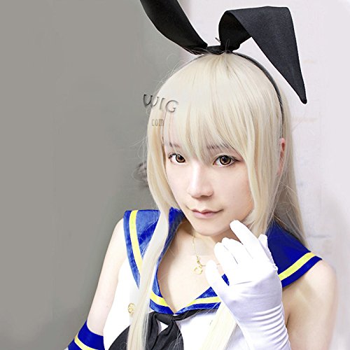 Amazon.co.jp: 耐熱100cmコスプレウィッグ 艦隊これくしょん 〜艦これ