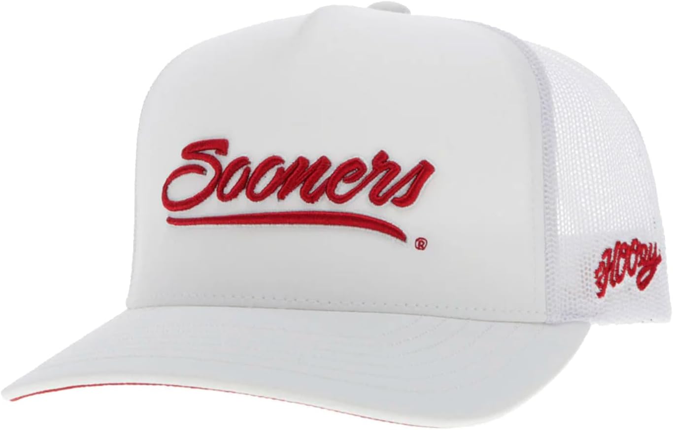 HOOEY Men's University of Oklahoma Officially Licensed Collegiate Adjustable Snapback Hat