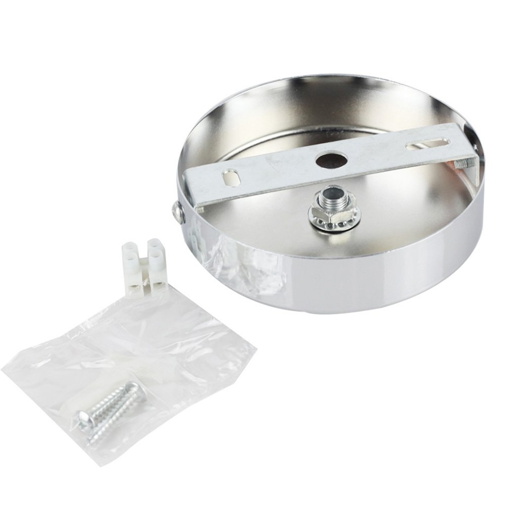 Rosone Per Lampadario Da Soffitto, Con Cavo E Morsetto Flex - Foto 9