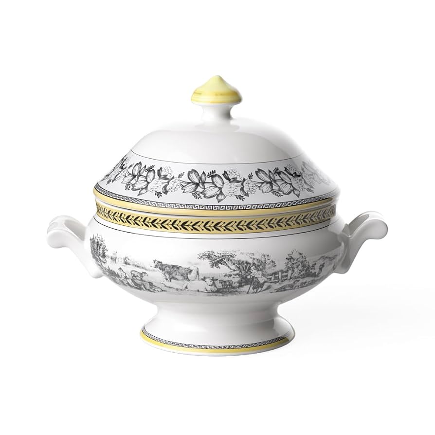 新品Villeroy&Boch Audun Ferme Covered Bowl Amazon.com | Villeroy & Boch Audun Ferme Covered Vegetable