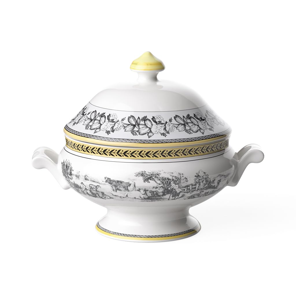 新品Villeroy&Boch Audun Ferme Covered Bowl Amazon.com | Villeroy & Boch Audun Ferme Covered Vegetable