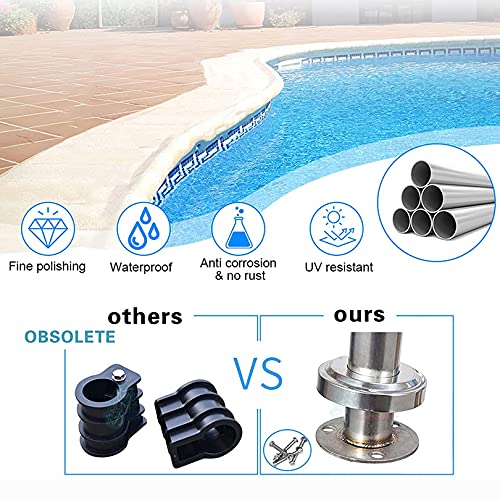 Barandal para piscina de acero inoxidable 304 miniatura 5