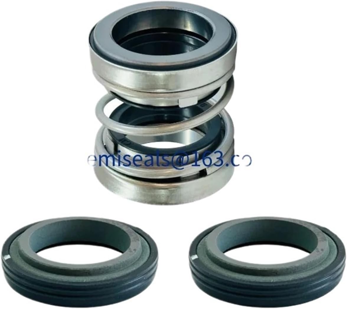 Sewage pump mechanical seal double end face 202-12/14/15/16/17/18/20/22/25 Material: (FKM SIC SIC)(202-25 S-S-V d7-41)