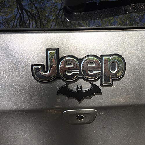 Emblema Adesivo em metal 3D Batman Morcego preto acessórios para carro moto veiculos adesivo decoraç
