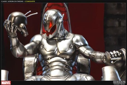Classic Ultron On Throne 1:5 Scale Polystone Comiquette : Amazon