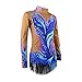 LIUHUO Girls Brown Rhythmic Gymnastics Leotards for Competition Women Latin Skating Ccostumes Lady Ice Skating Costumes