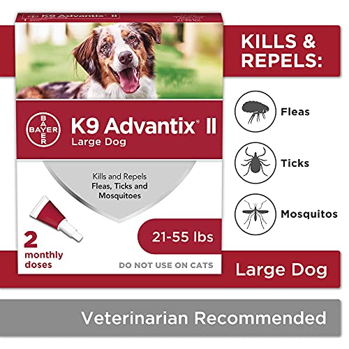 K9 Advantix II Flea and Tick Prevention for Large Dogs (21-55 Pounds) - Image 3