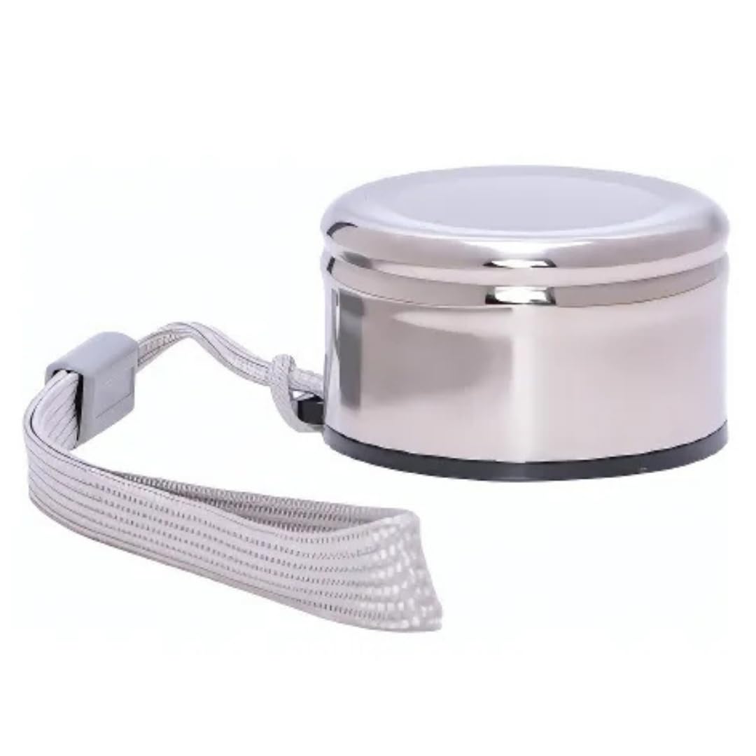 Adore Capster Stainless Steel Bottle Replacement Cap with Strap – 304 Food Grade Regular Neck Lid | Spill Proof Water Bottle Conversion Cap | Fits D1 & D2-image-16