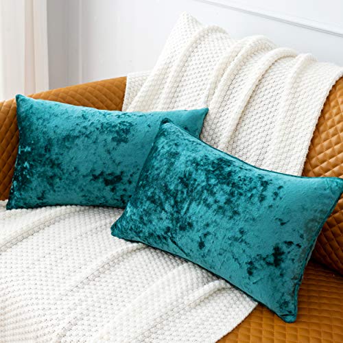 pillow covers teal