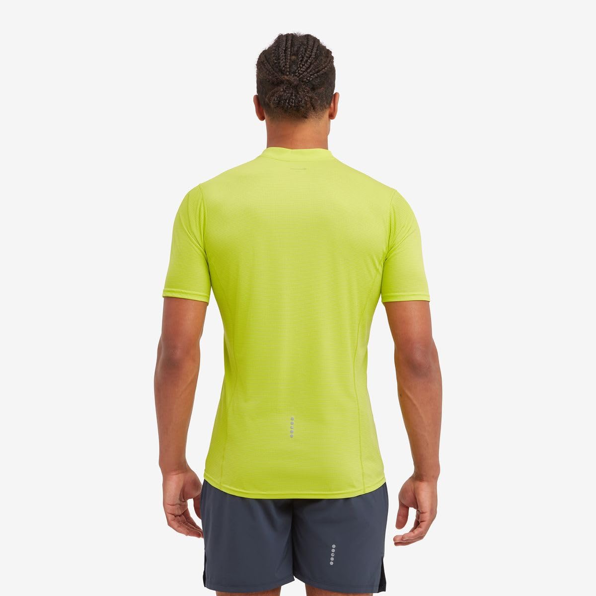 MONTANE Camiseta Marca Modelo Dart Nano Zip T-Shirt Citrus Spring XXL
