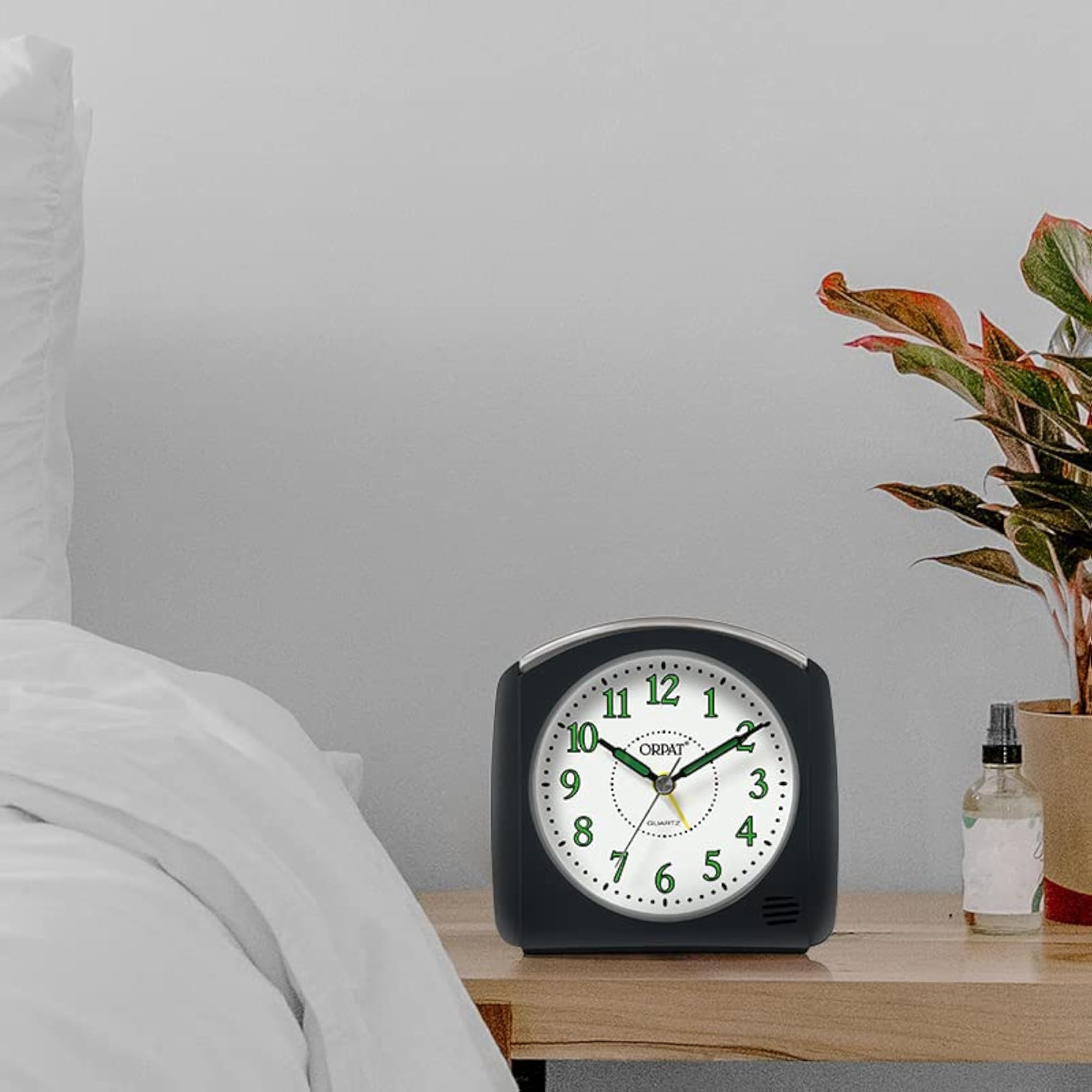 Orpat Time Piece Snooze Buzzer Alarm Analog Clock