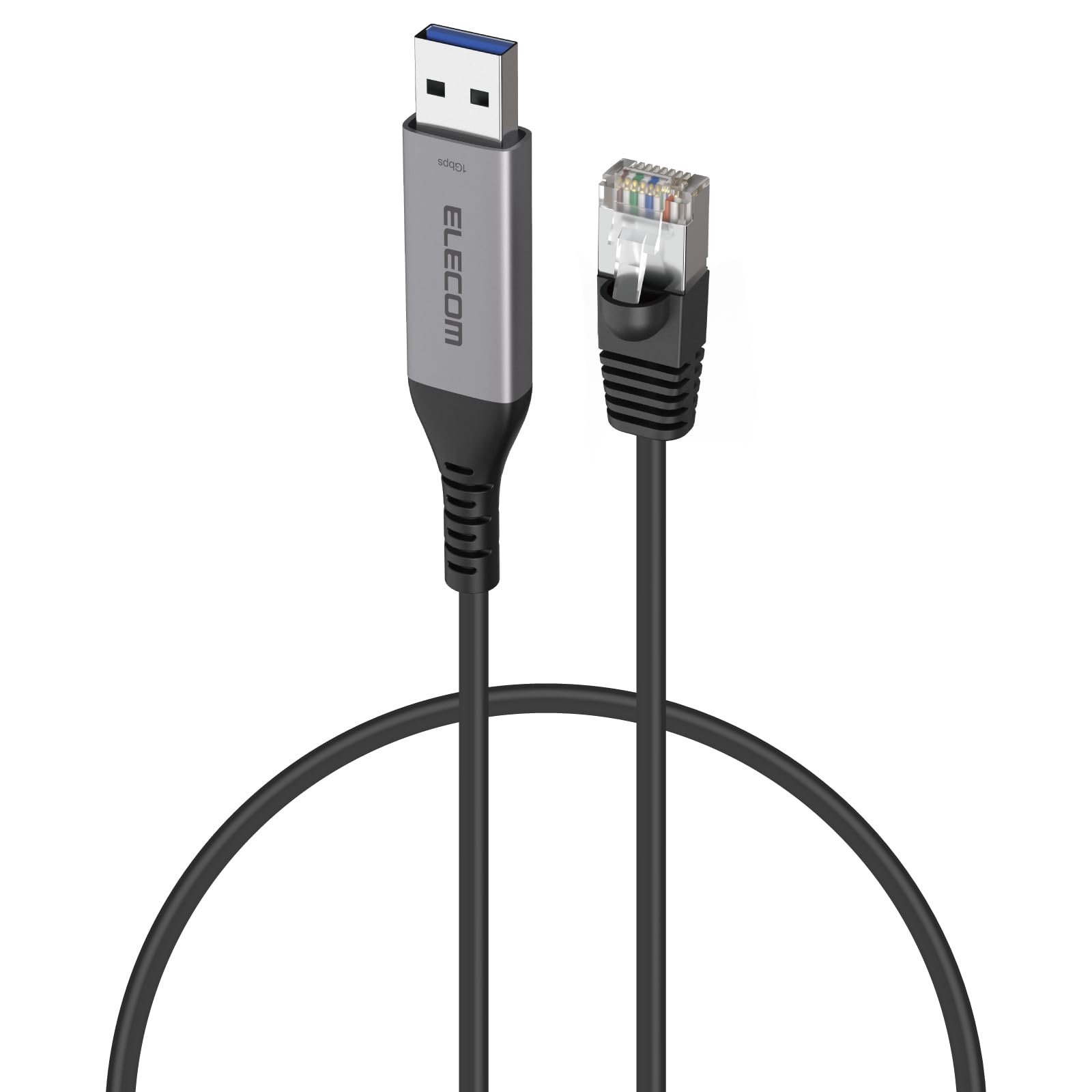 Amazon.co.jp: エレコム USB-A to LAN変換ケーブル CAT6 MACアドレス