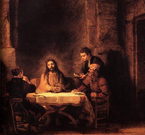 Peinture à l'huile faite à la main d'une œuvre célèbre de Rembrandt