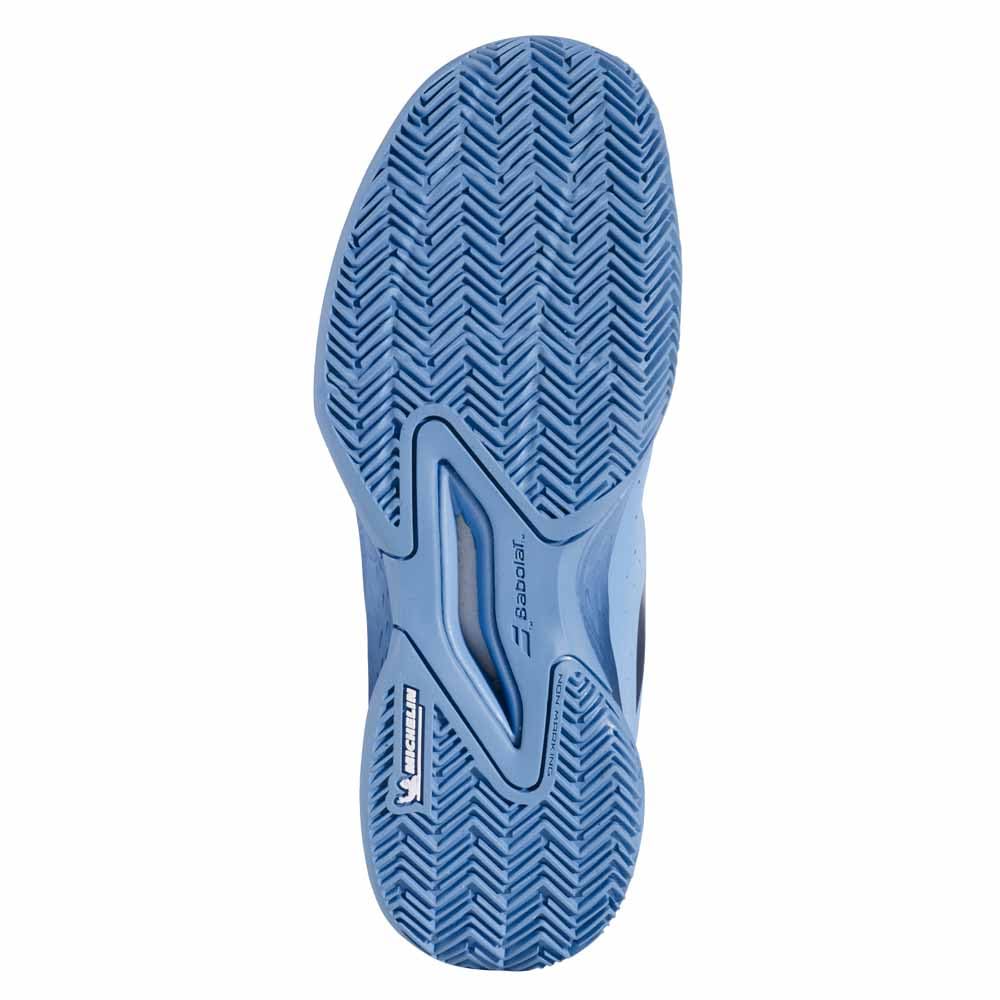 Babolat Niños Prop Jr 3 Cly Zapatillas De Tenis Zapatilla Tierra Batida Turquesa-Azul EU Neu