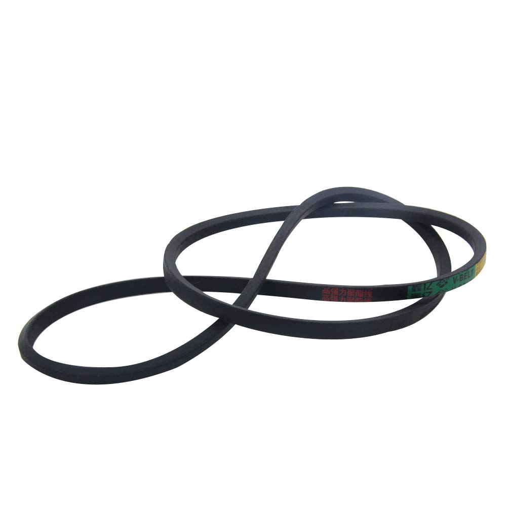 Othmro A-1448 Drive V-Belt, Inner Girth 1448mm Industrial Power Rubber Drive Belt Transmission Kit for Machine Equipment