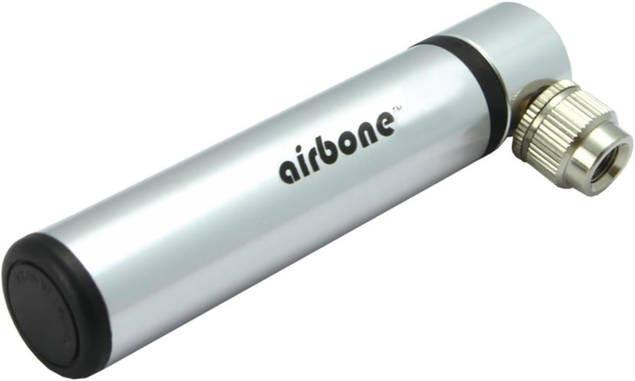 Airbone Plain 2191203070 Mini Pump, Silver, 10 x 2 x 2 cm