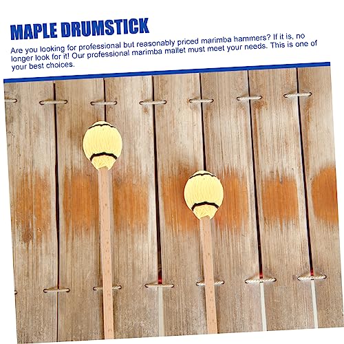 Baquetas de arce premium para marimba 2 unidades miniatura 7